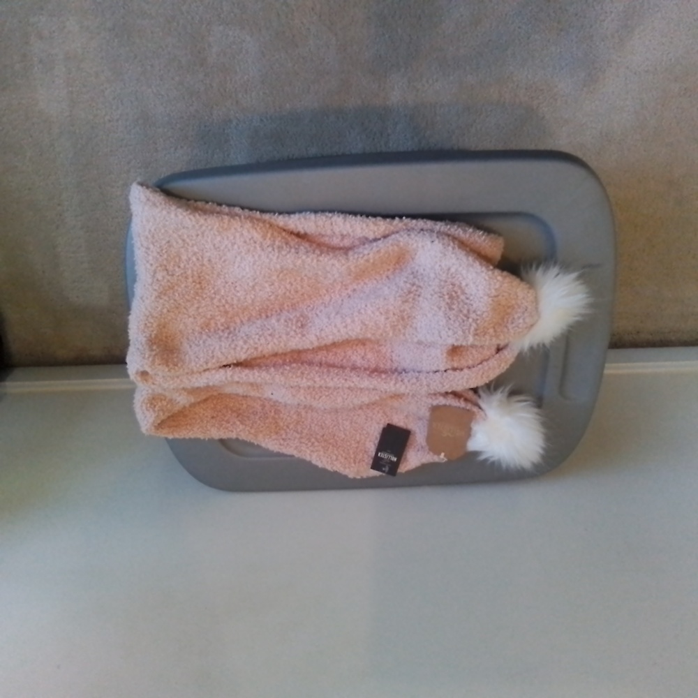*Hollister* pink scarf